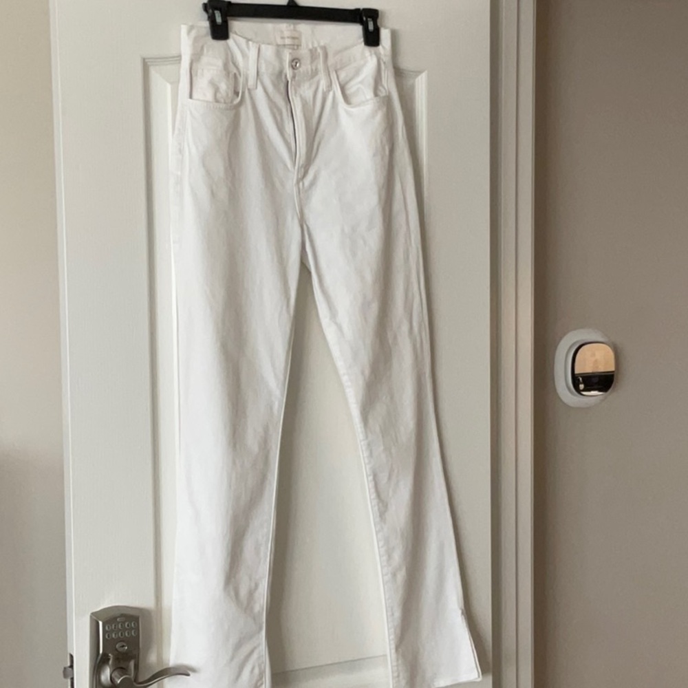 Favorite Daughter High Rise White Jeans